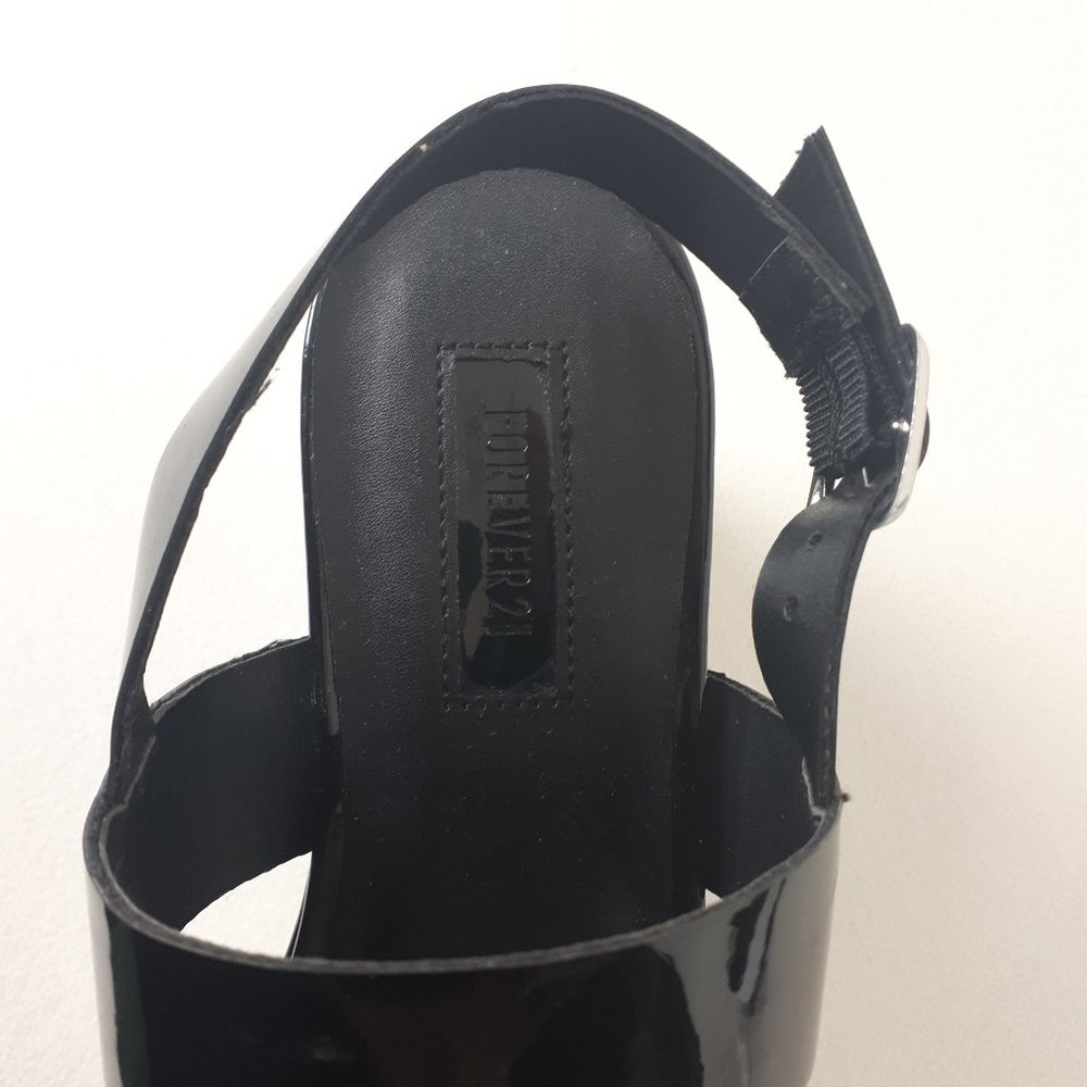 Forever 21 Monochrome Platform Sandals - Picture 10 of 16